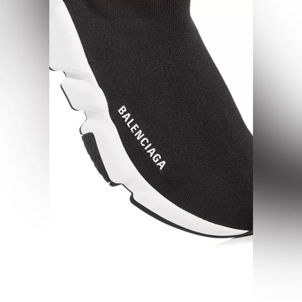 BALENCIAGA Women's Speed Knit High Top Sneakers - Picture 5 of 9